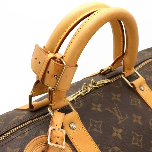 LOUIS VUITTON Monogram Keepall Bandouliere 55 Boston Bag, Travel Shoulder Bag... - Picture 7 of 10
